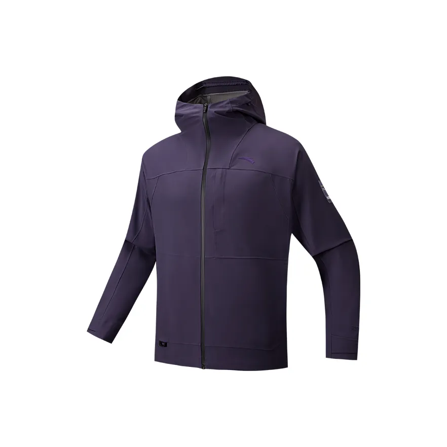 ANTA ZONGXUNXILIE Cang Rotang Фиолетовый Мужская Ветровка