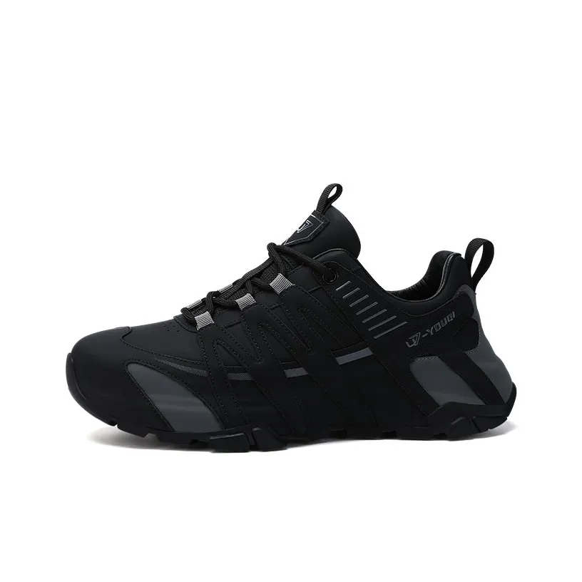 U7 Модный массивные кроссовки с низким верхом платформа повседневные спортивные кроссовки мужской черный