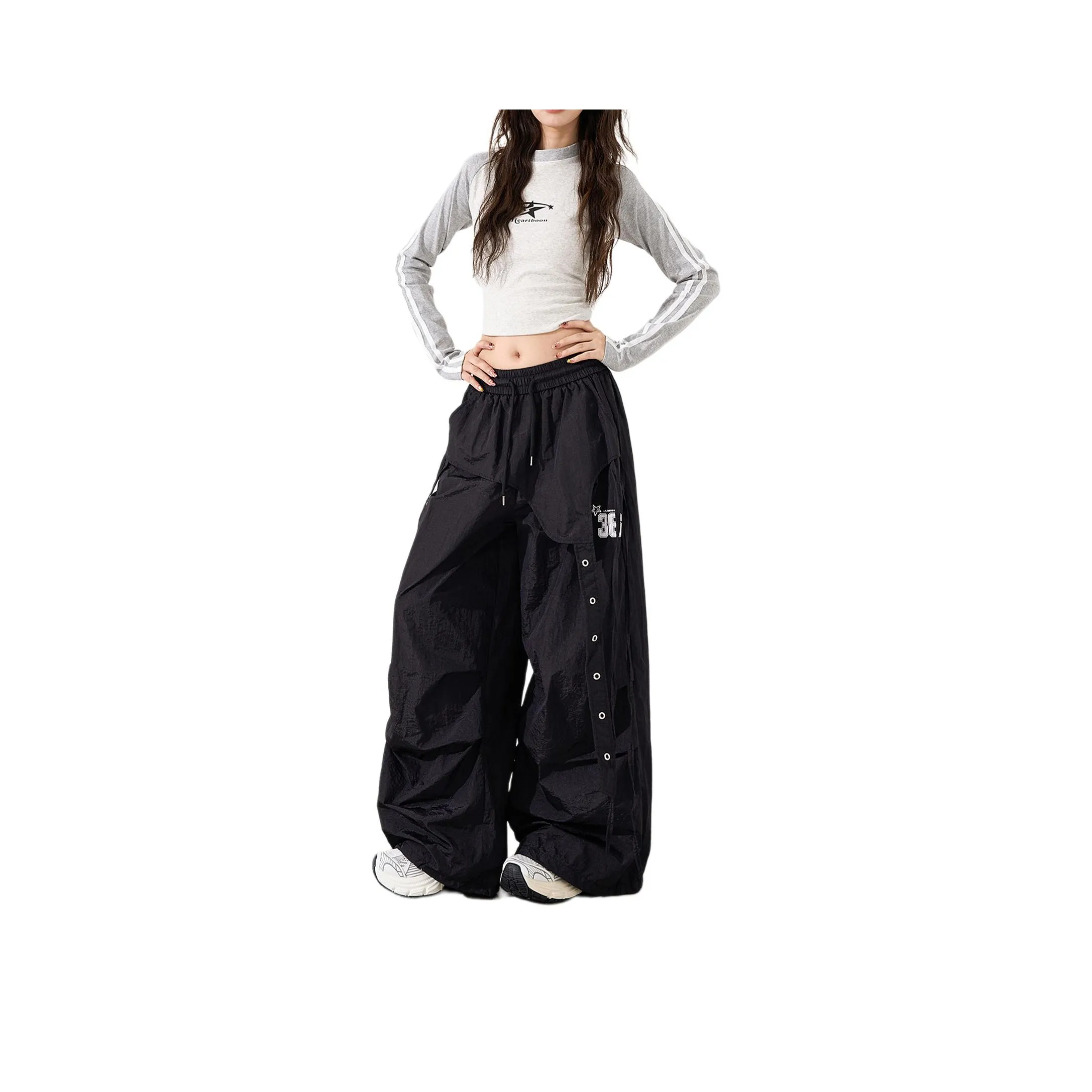 PISYPOX Унисекс Повседневные Штаны