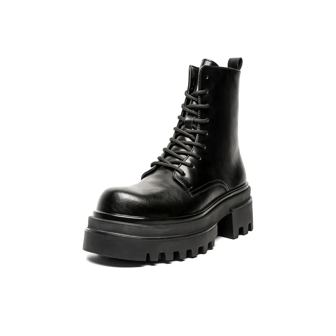 ZHENRAN 7cm Biker Boots Martin Boot Мужской