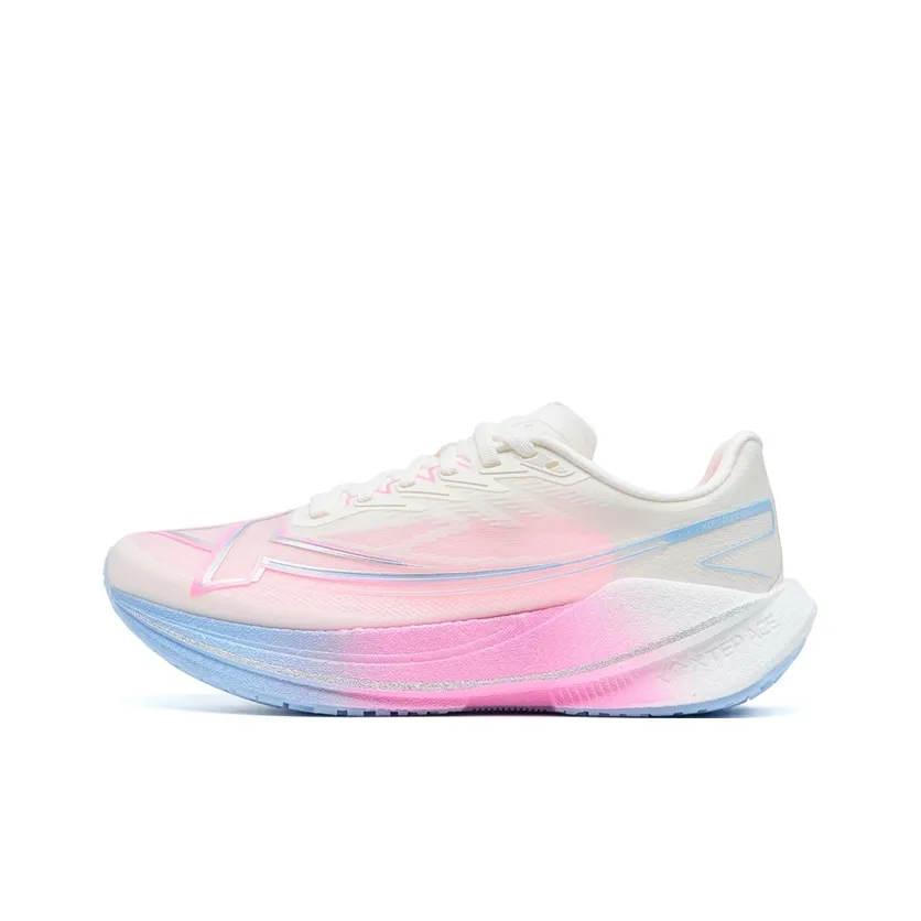 XTEP Butterfly Metamorphosis Blade Устойчивость к истиранию Покрытие Отскок Низкий Топ Полная длина Карбоновая плита