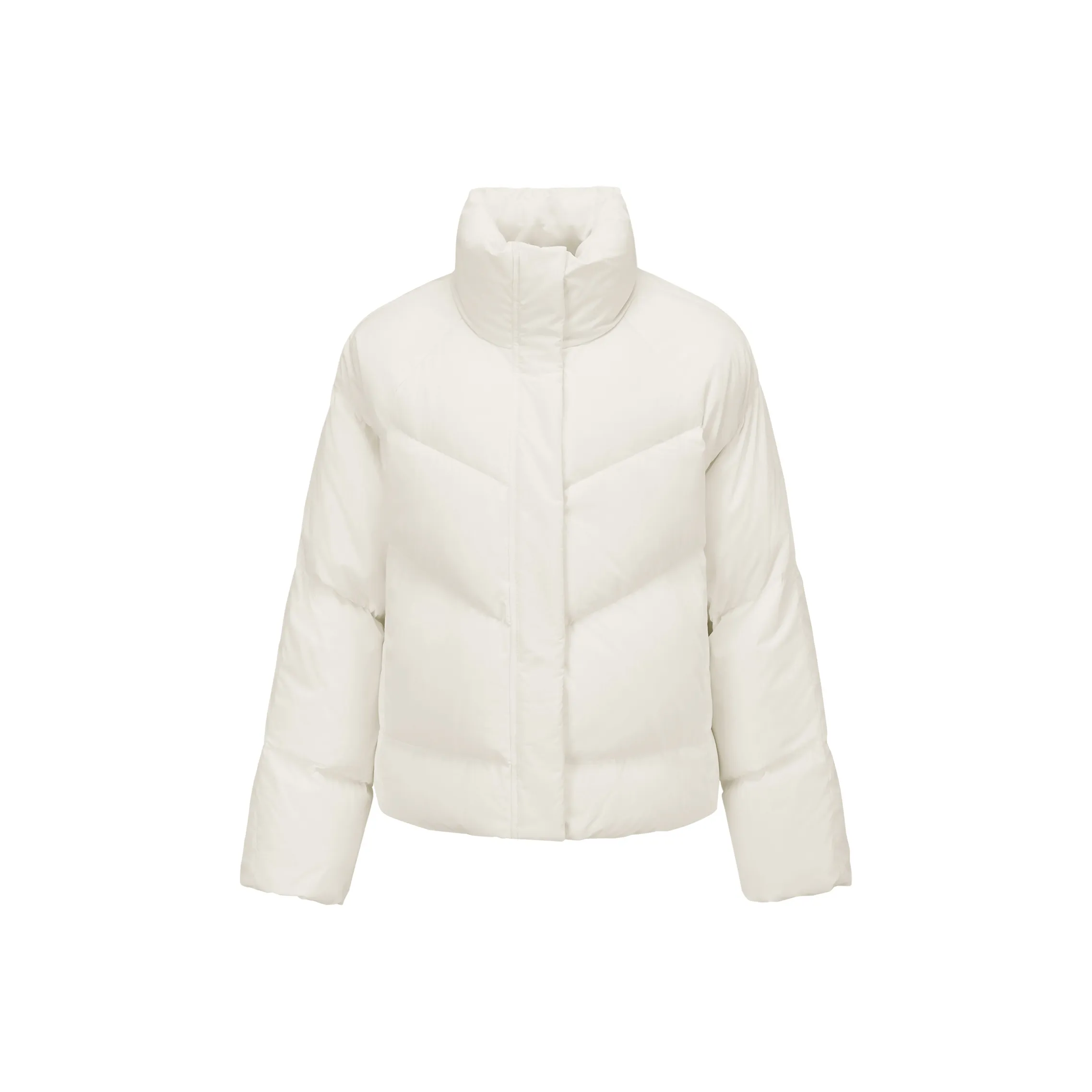 Skechers Пуховик Женские Хлопок Белый