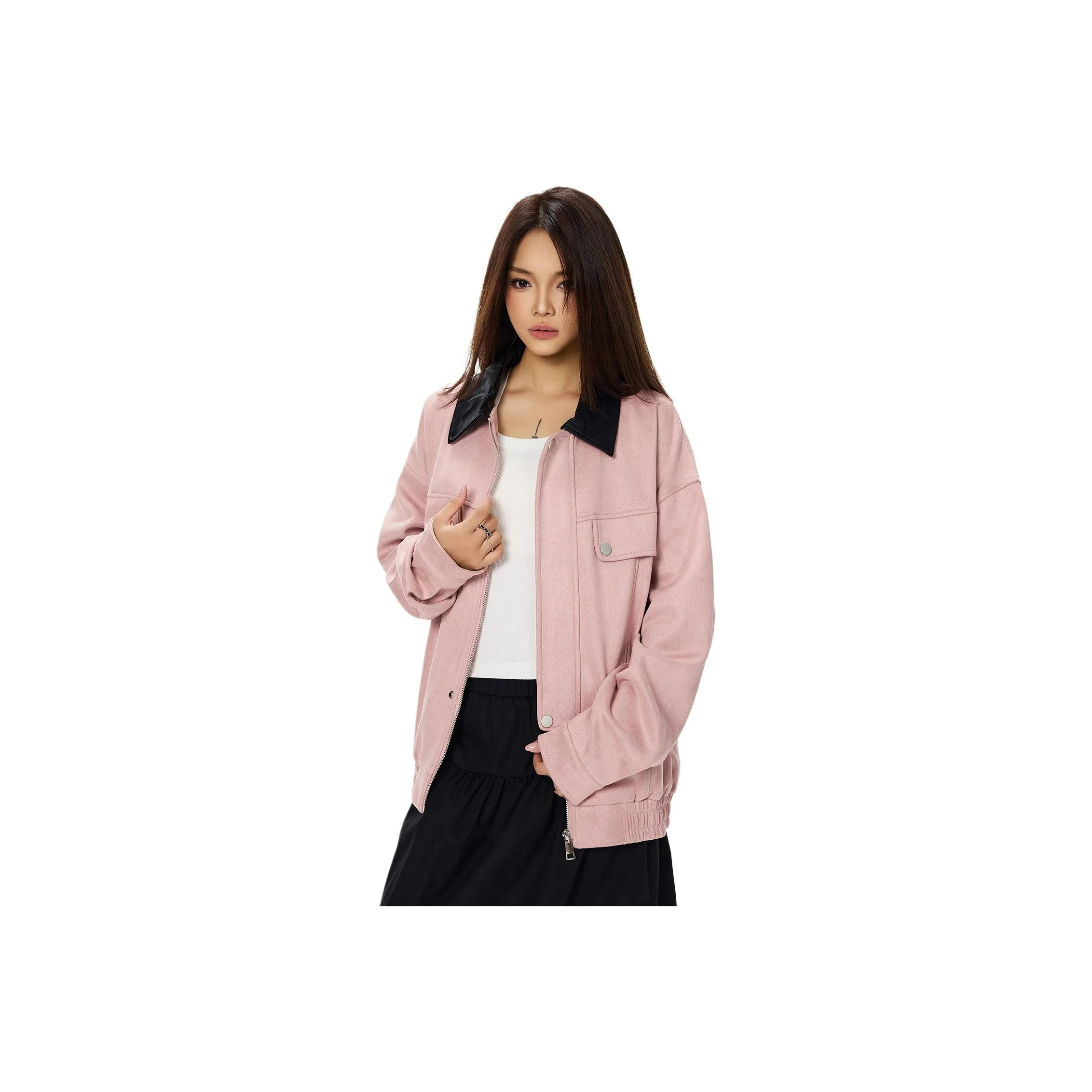 Wen Shan кожаная куртка женская