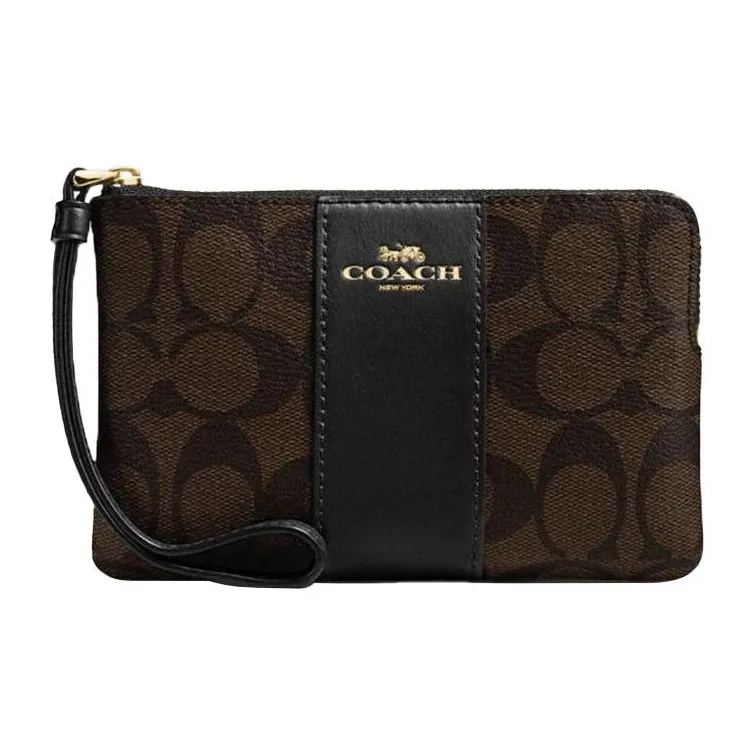 COACH Corner Zip Coin Purses