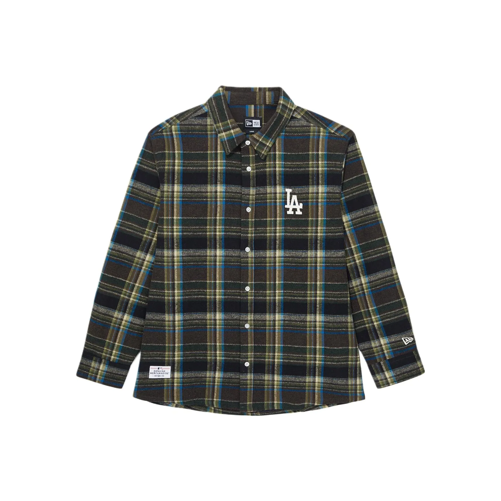 New Era Зеленые Унисекс Рубашки