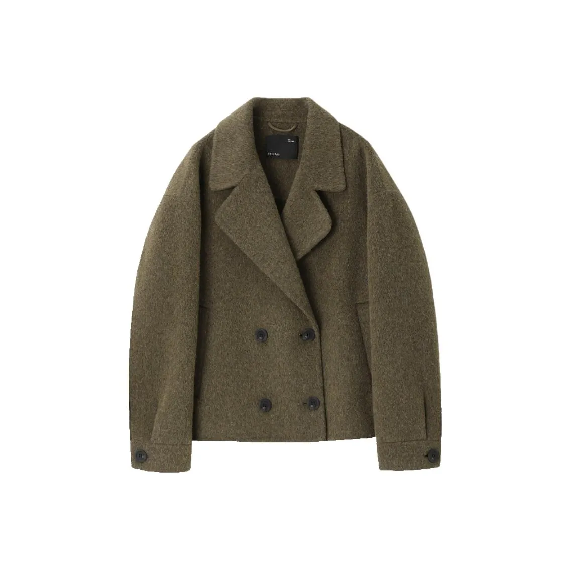 IHIMI Мшито-зеленое Женское пальто