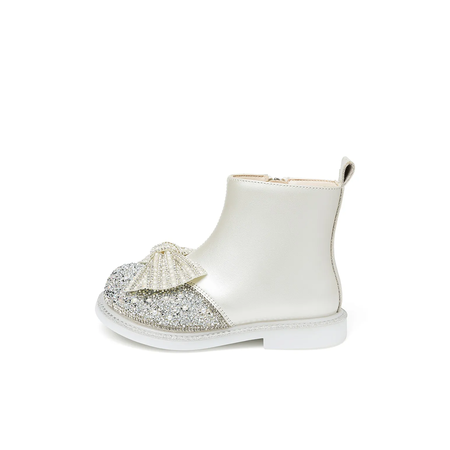 Snoffy Shimmering Shoes Collection Дышащие Баланс Противоскользящие Кожаные Ботинки Детские