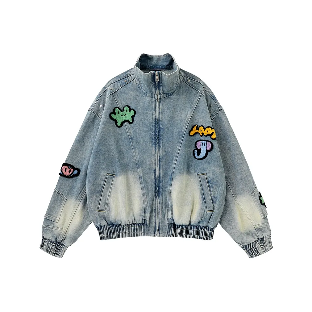 LAMLICKA Blue Unisex Джинсовые куртки