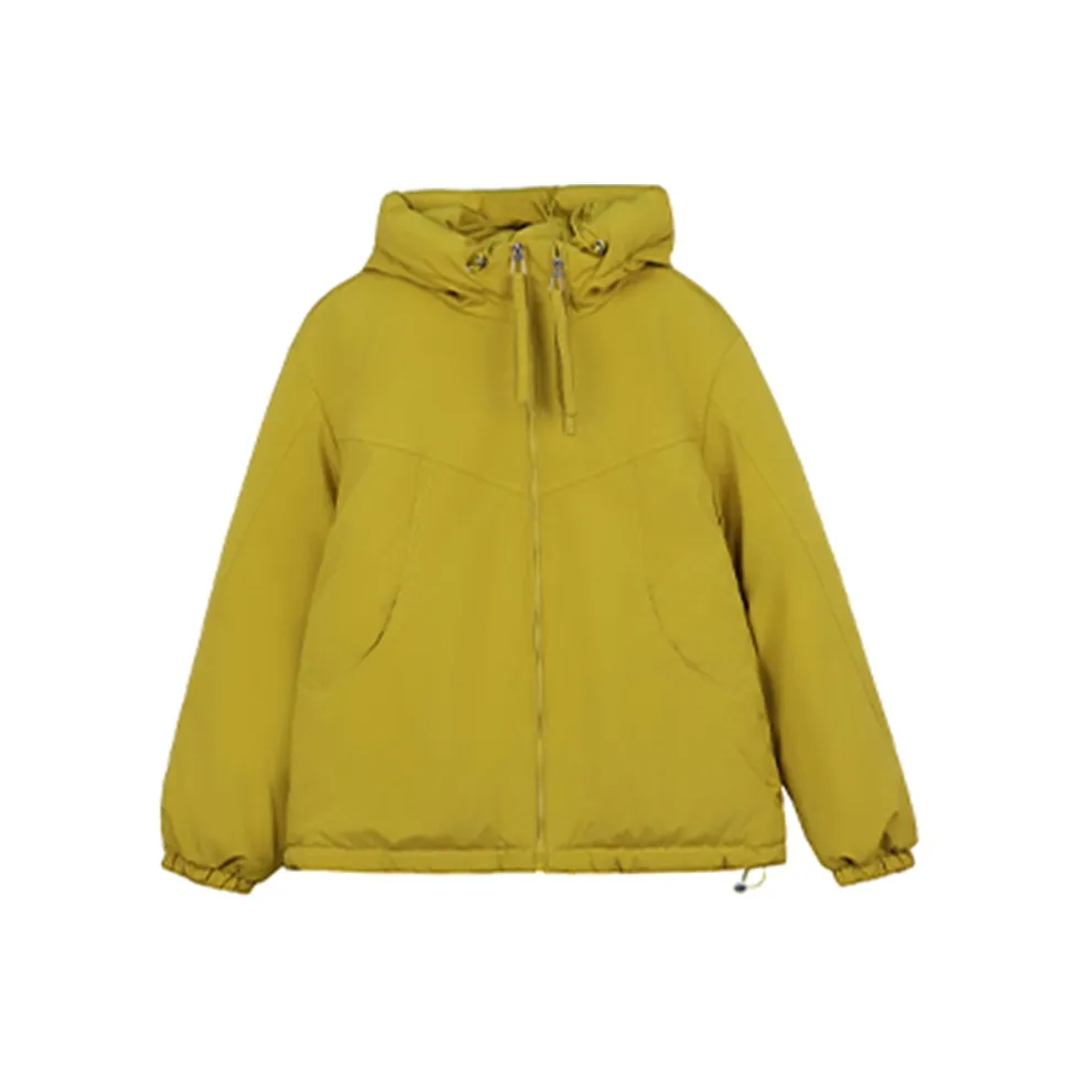 PLAY BUSH Женская Пуховая Куртка Универсальная Мода Маленькая Высококачественная Термический Топ Унисекс