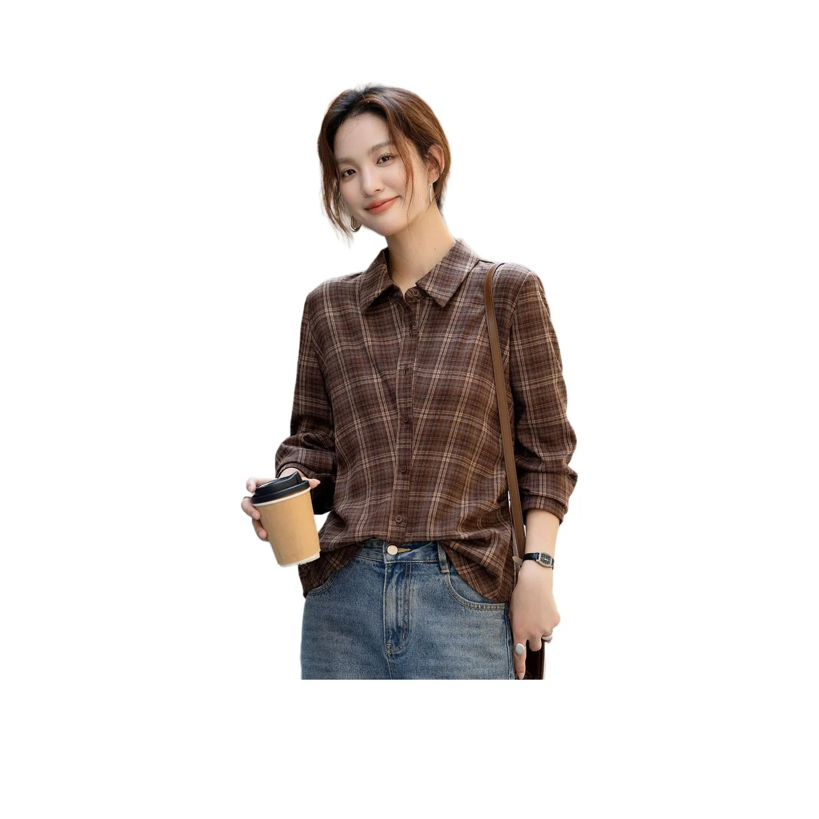 Dme Кофе Женские Рубашки