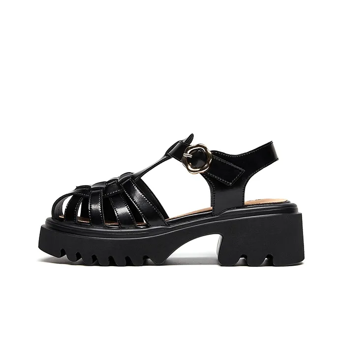 ST SAT Римские сандалии с высоким каблуком для женщин