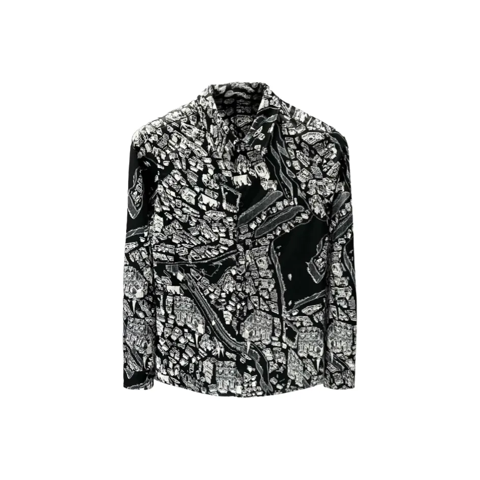 CAT'S PAW Черный Унисекс Рубашки