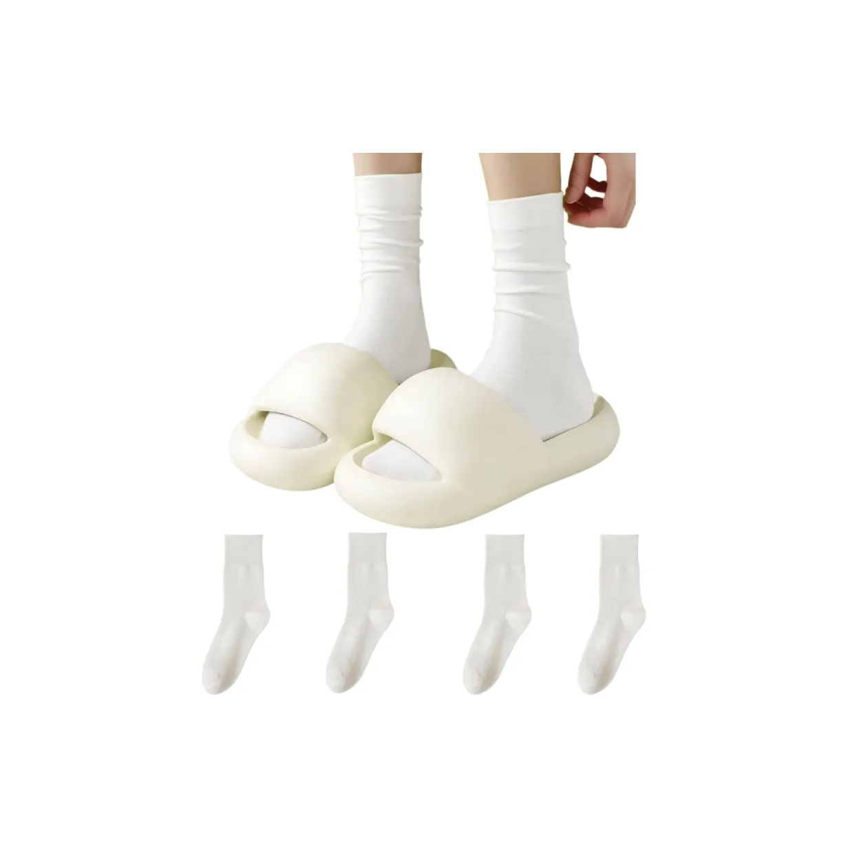 Lan Miao Женские носки MID до икры