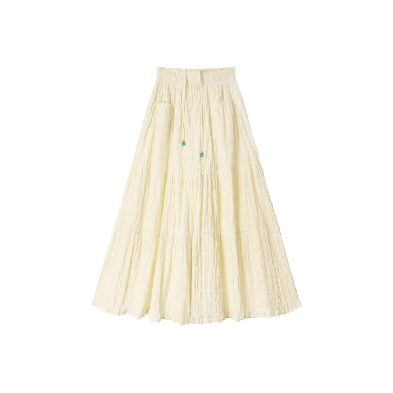 UENA Бежевые шорты-юбка в наличии Женские повседневные штаны