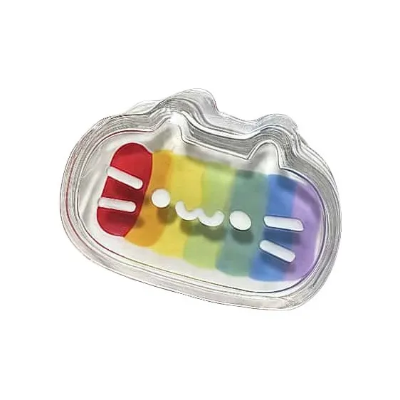 Yi Jia Ai Радужный Котенок Милый Расслабляющие Игрушки Squeeze Press