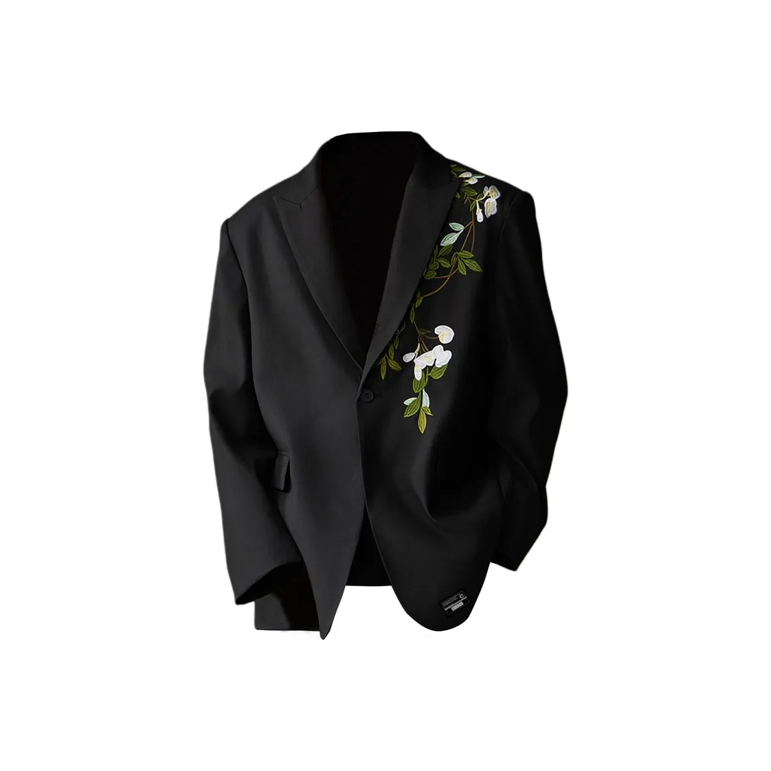 COMOWA Черный с съемным логотипом унисекс деловые костюмы