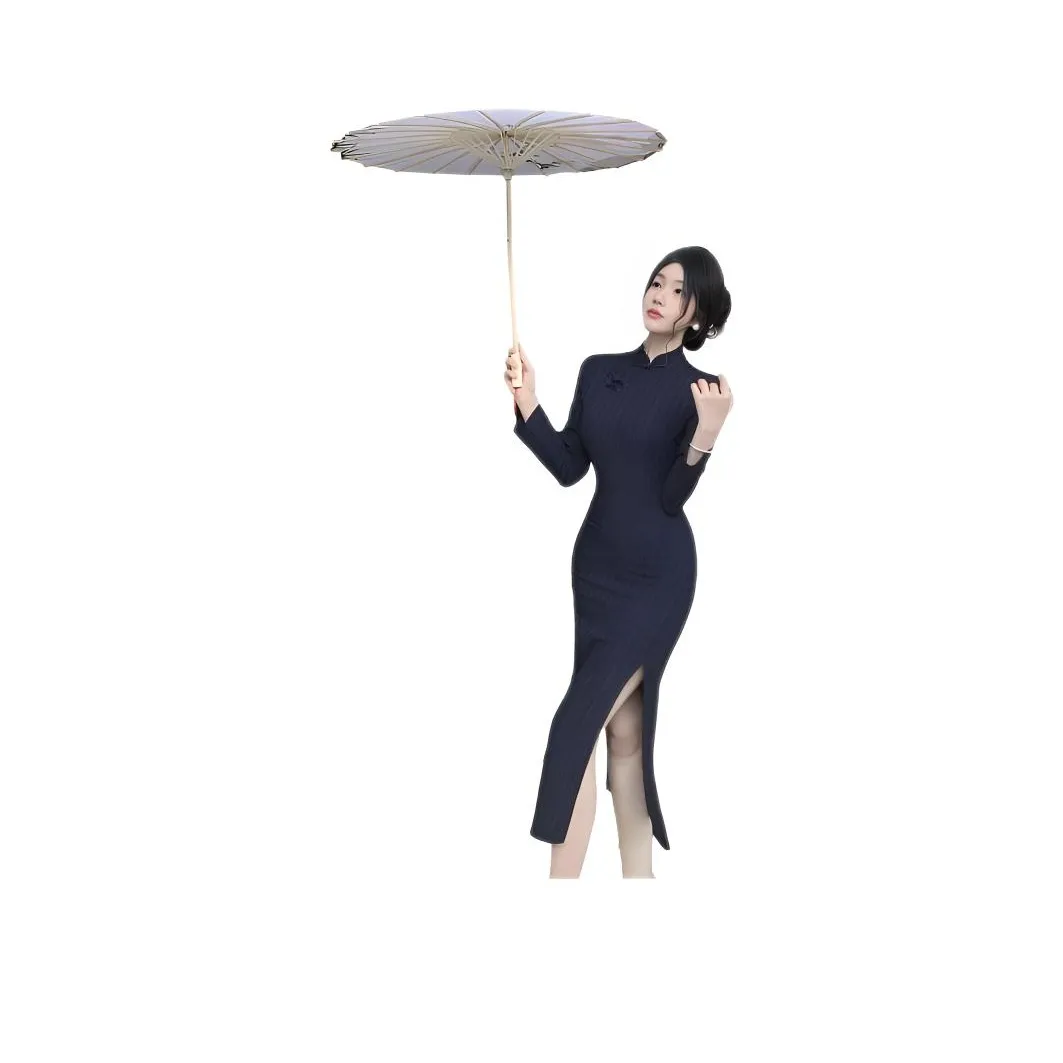 Genius Pooh Женская одежда Длинное платье с длинными рукавами для женщин