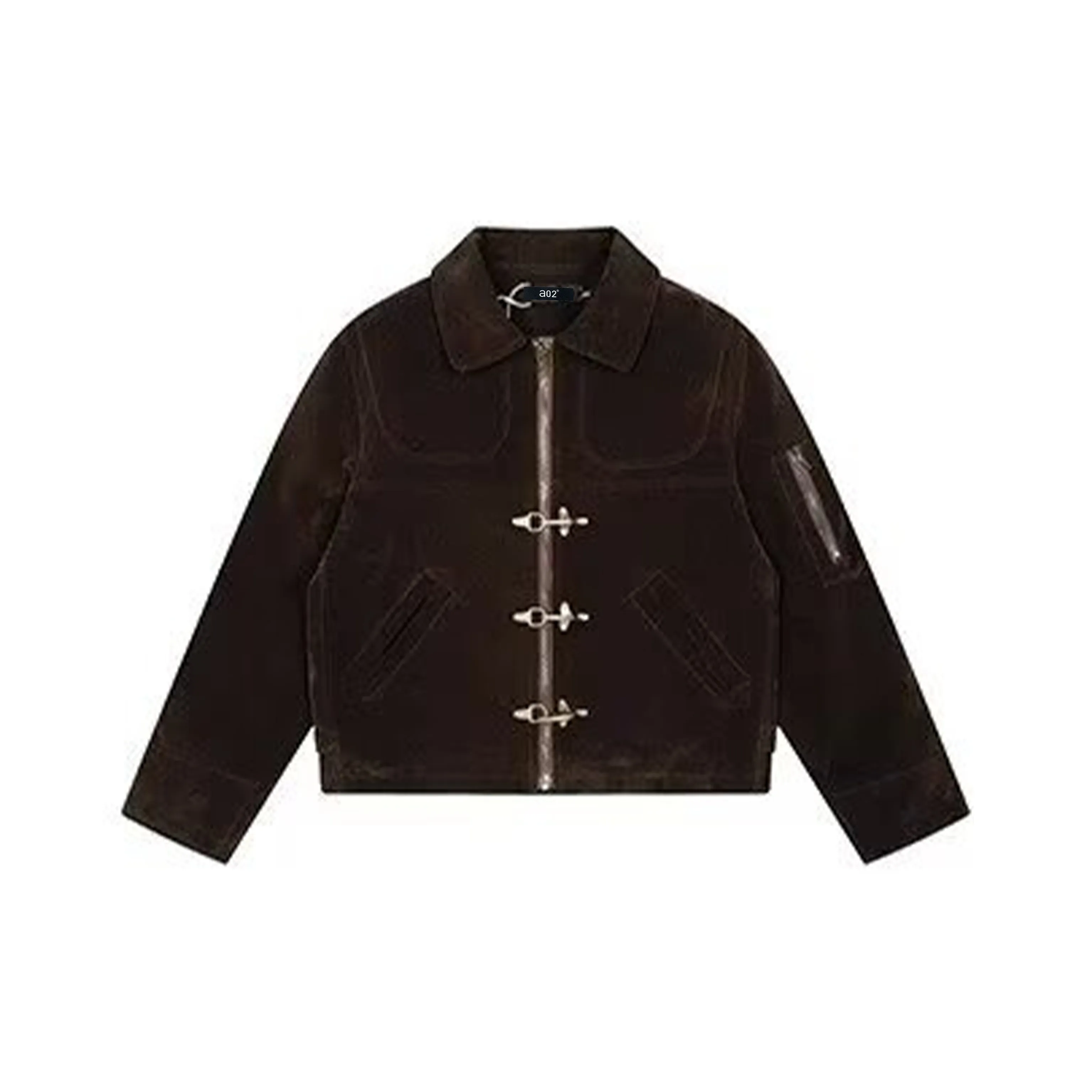 A02 Коричневый Унисекс Куртки