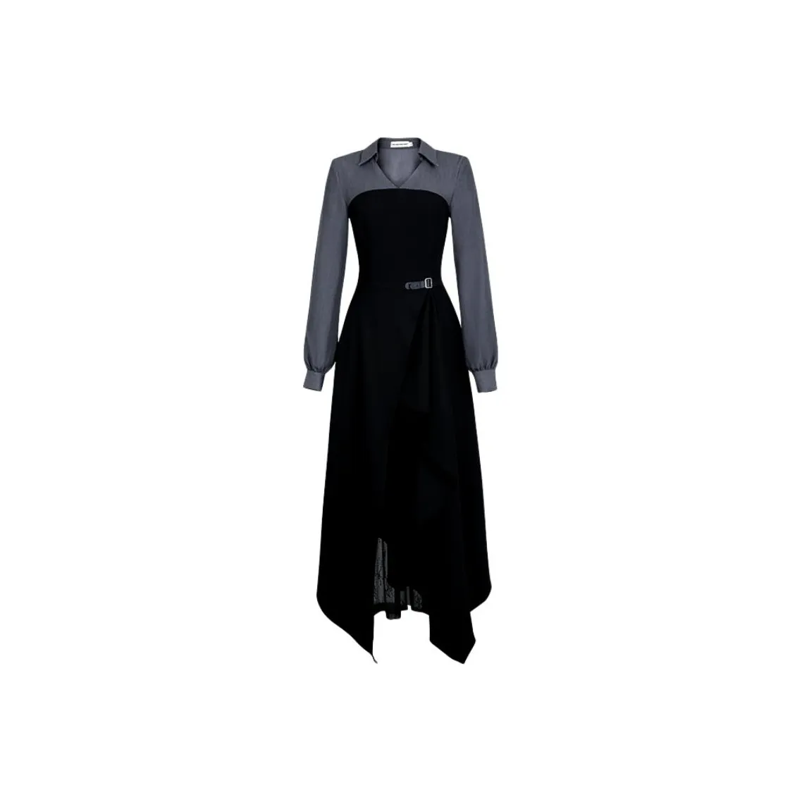 SKYA Длинное платье с длинными рукавами женское