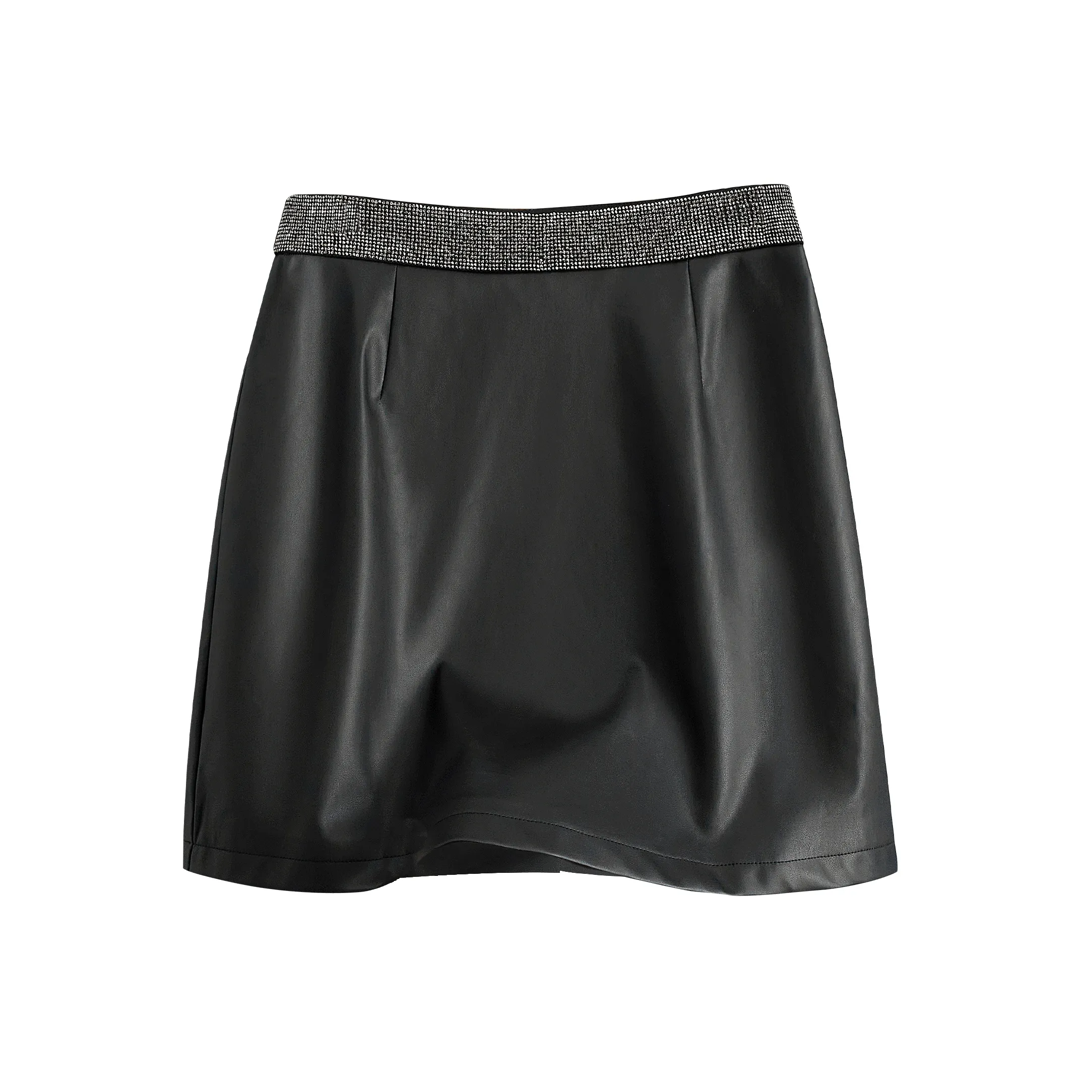 Touch Кожаные короткие юбки Женские