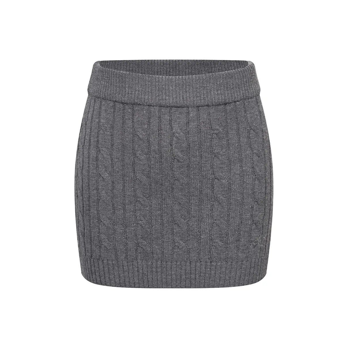 Ariseism TWISTED Fried Dough Повседневные короткие юбки Женские AUTUMN Облегающий крой Юбка Женские