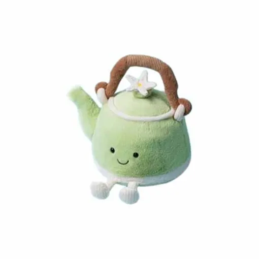 JELLYCAT Интересные предметы Шанхай Лимитированный 2,0 Цветочная почка Чайник Куклы Плюшевая кукла Трубы Высокий