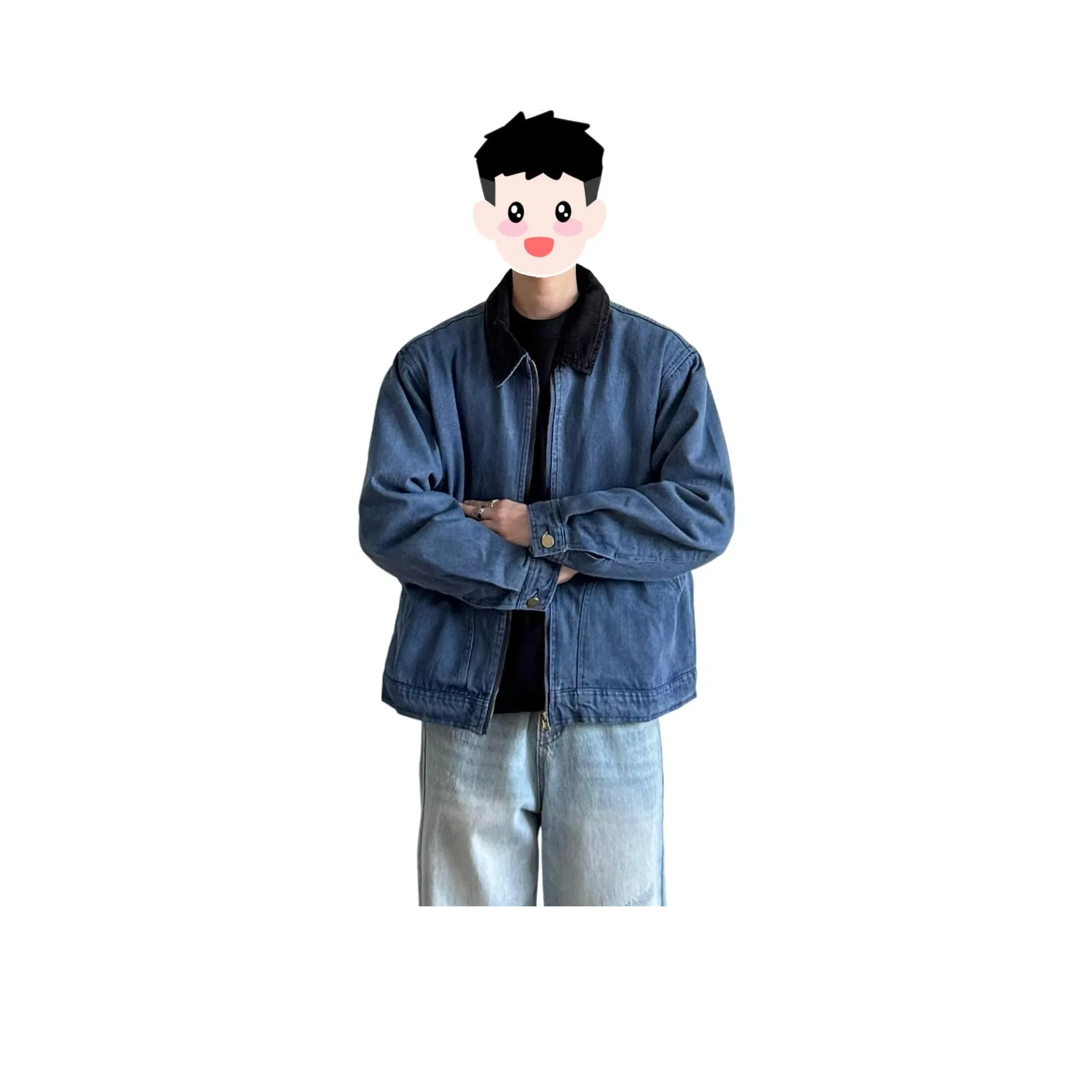 Masongarments Blue Unisex Jackets Масонгарментс Синий Унисекс Куртки