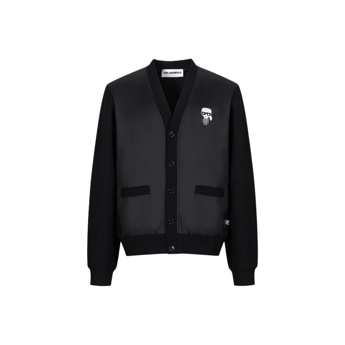 KARL LAGERFELD Jackets & Coats Men's Black