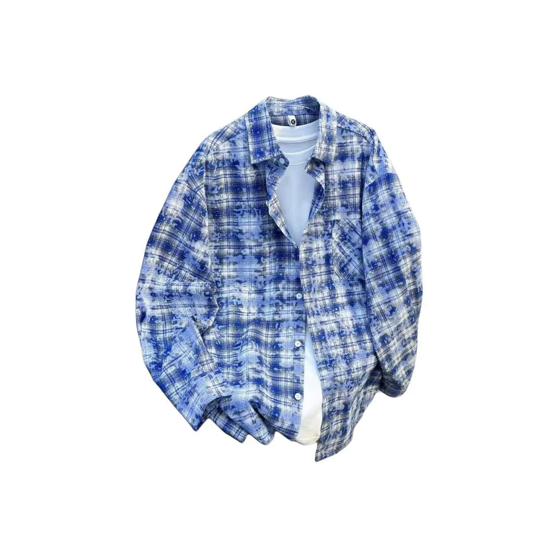 WELTER EXPERIMENT Синий Унисекс Рубашки