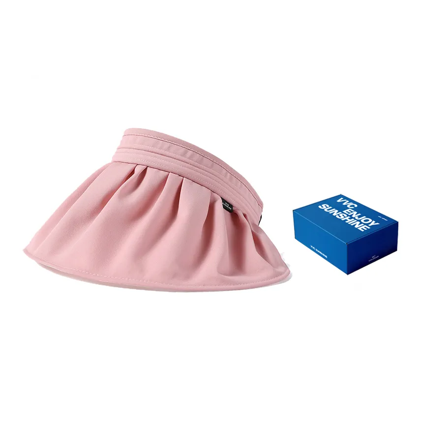VVC Beach Outdoor Cloud Fan Shell Visor Sun Protection Hat Women's