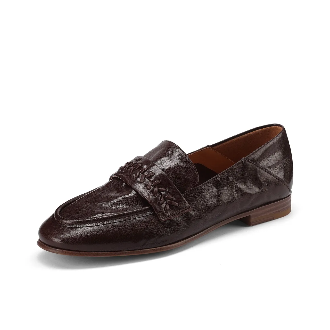 FMM Slip On Женская Обувь Без Подкладки 2025 Осенний Планшет Коммутатор Обувь Универсальный Мода Повседневная Лоферы Женские