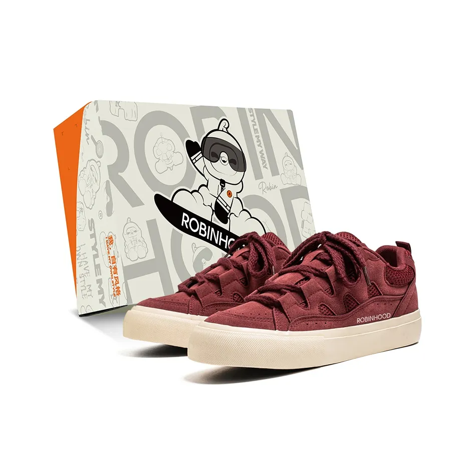 ROBINHOOD Противоскользящие Устойчивые к износу Легкие Дышащие Низкие Кроссовки для скейтбординга Мужские