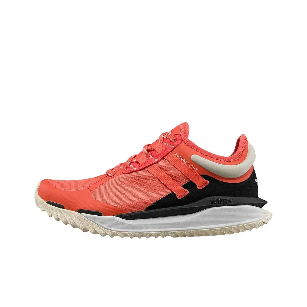 THE NORTH FACE Vectiv Slip-resistant Abrasion-resistant Low Top Streetwear Women's Orange Black White THE NORTH FACE Vectiv Противоскользящий Устойчивый к истиранию Низкий Топ Уличная обувь Женская Оранжевый Черный Белый