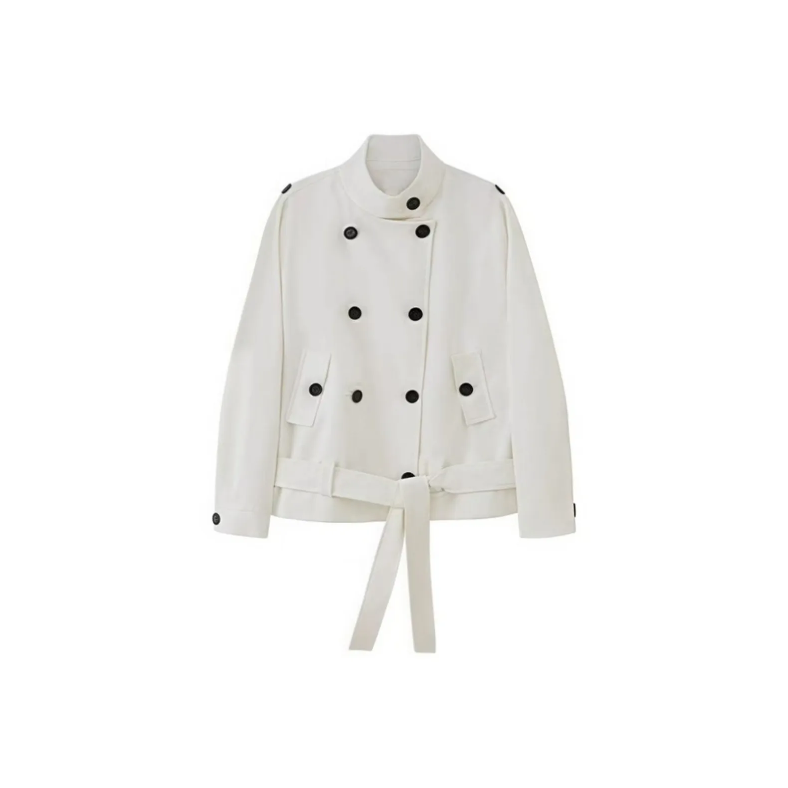 VKXOW Белый Женский Тренч