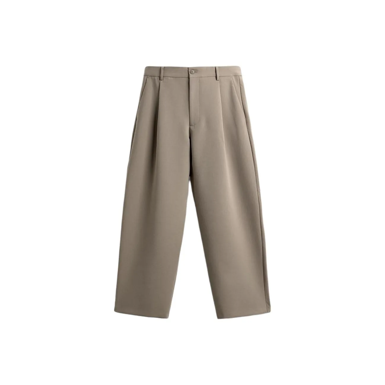 ZARA Light Brown Yellow Men's Casual Pants ZARA Светло-коричневый Желтый Мужские Повседневные Брюки