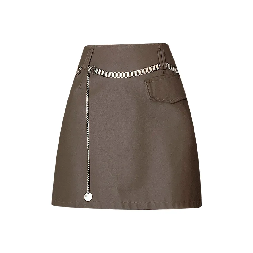 SNZX Повседневные короткие юбки женские