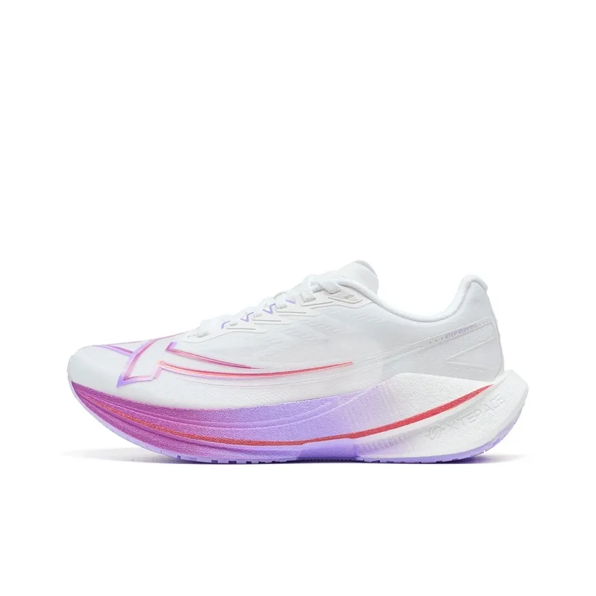 XTEP Butterfly Metamorphosis Blade Беговые кроссовки Низкий Топ Классический Белый Ирис Фиолетовый First Год Фиолетовый Женские