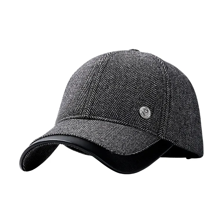 SEPTWOLVES Высокое качество Толстый флис Осенний и Зимний Термический Бейсболка QPL Мужской Серый