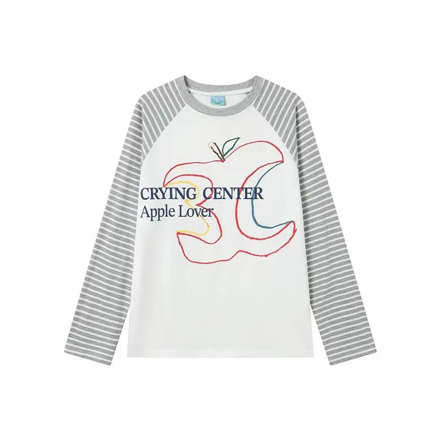 Crying Center Серый Унисекс T-рубашки