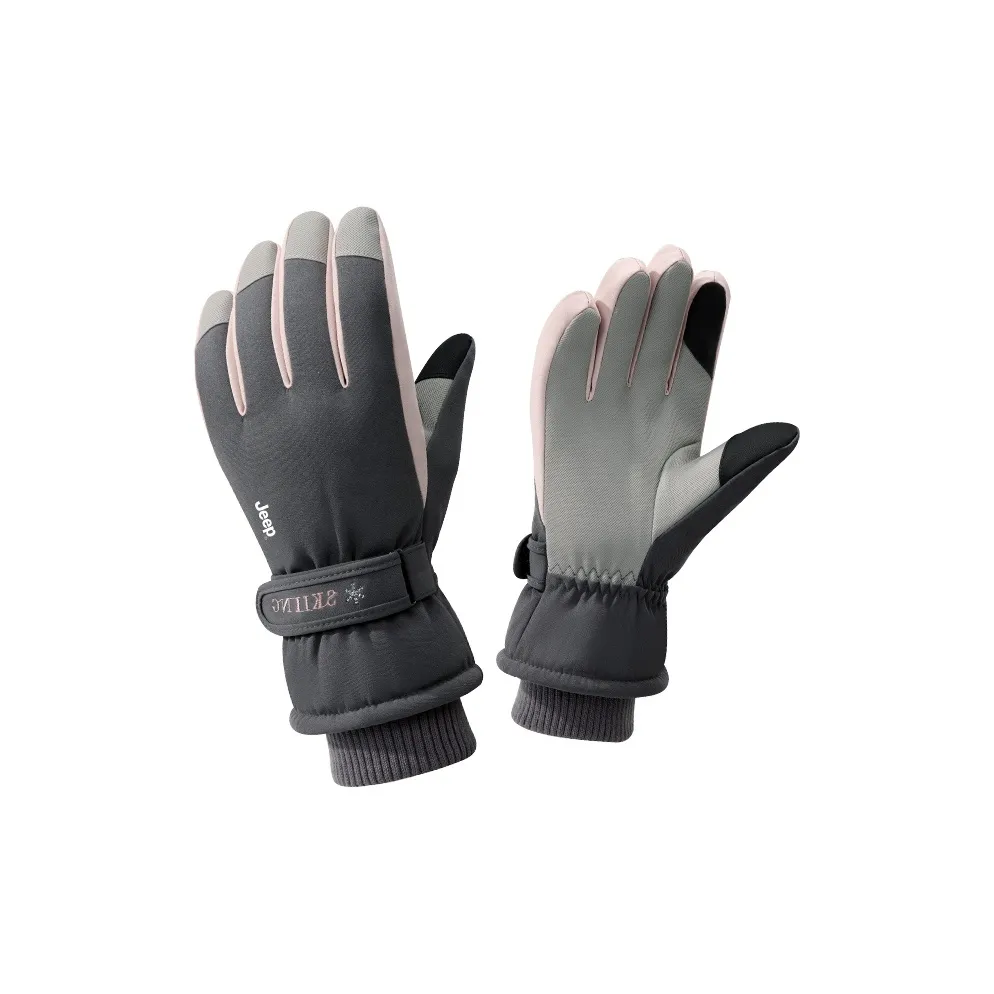 JEEP Утолщенные лыжные перчатки женские