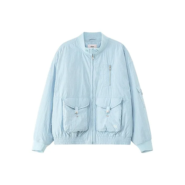 CHUU Детский синий женский пуховик