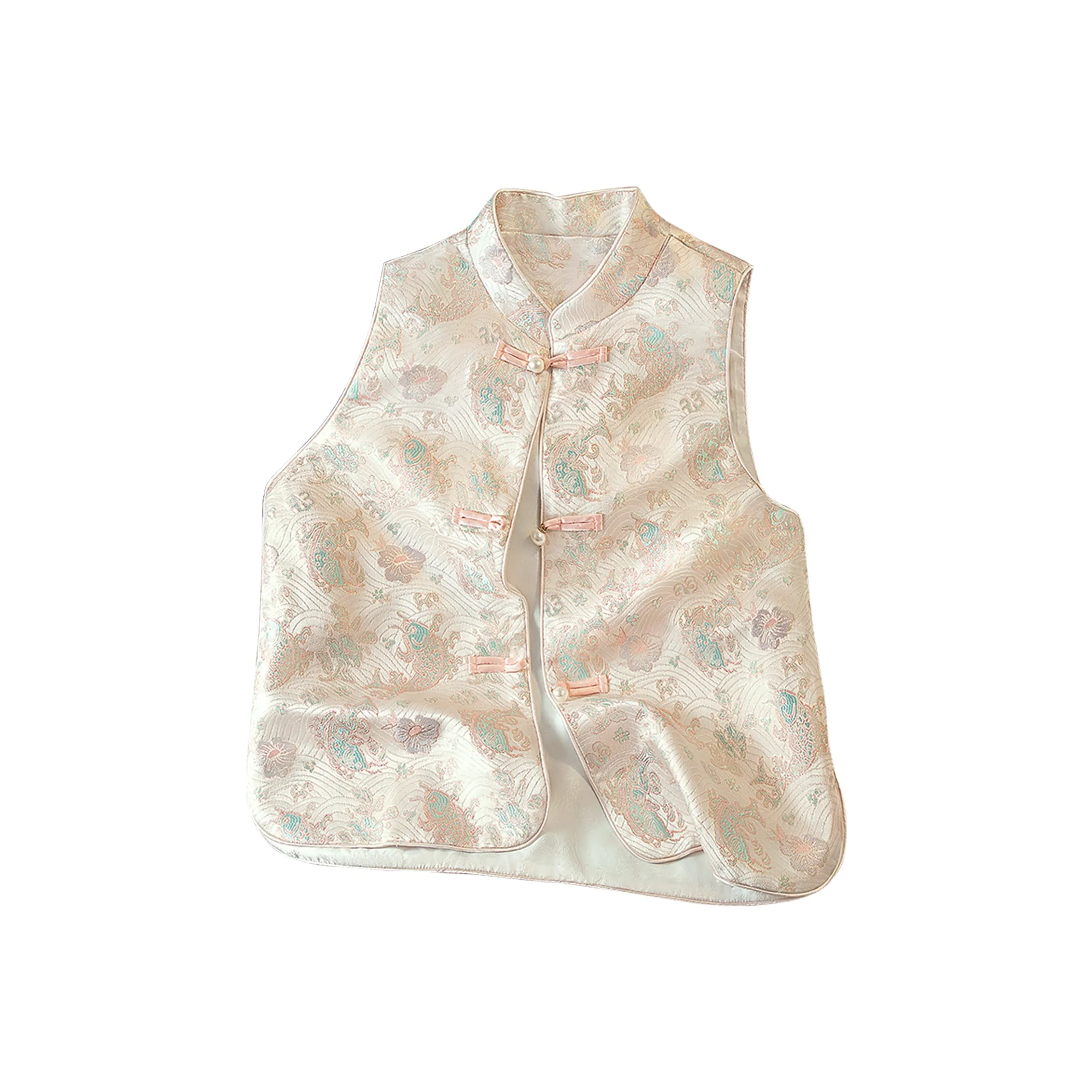 Cypress House Светло-розовые Женские Жилеты