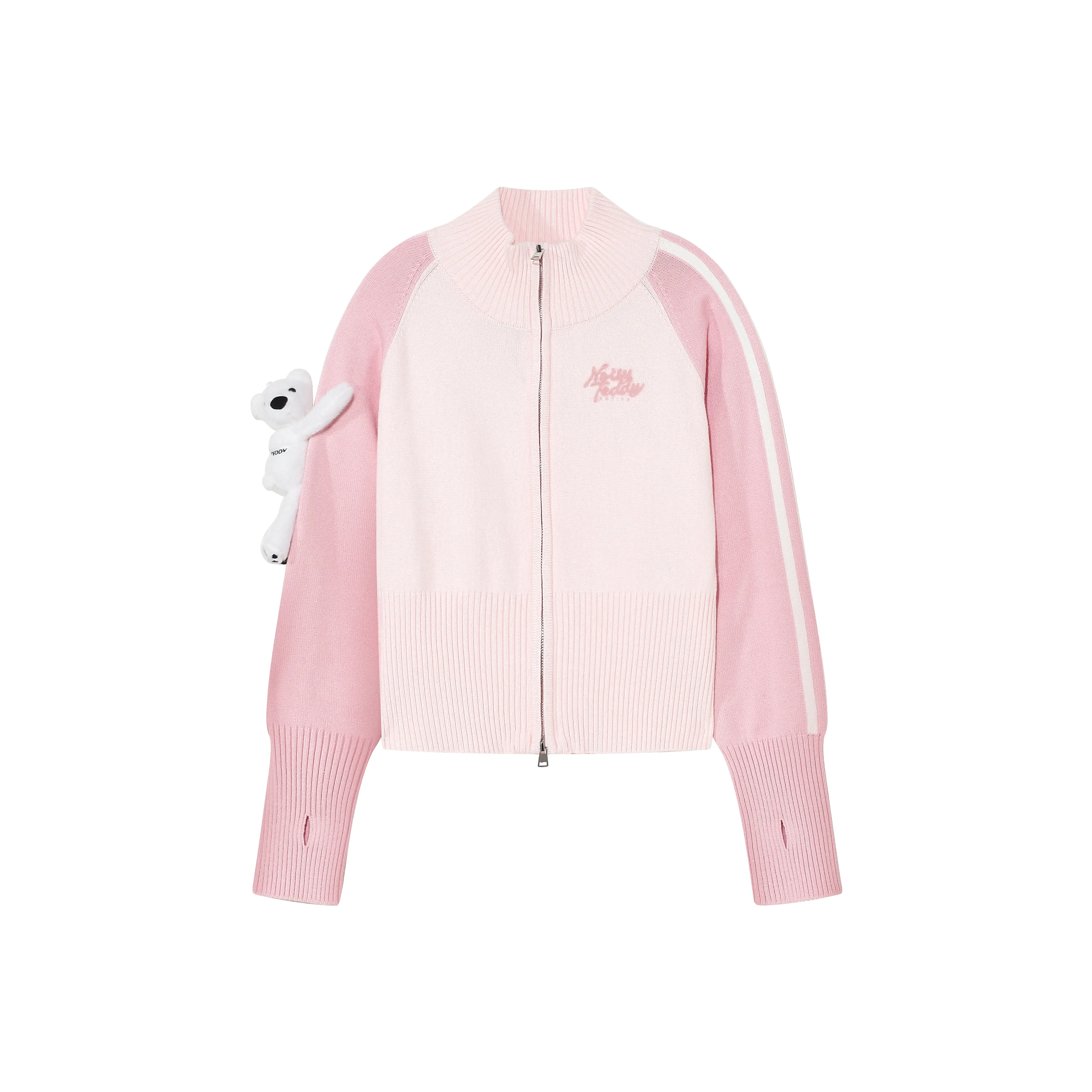 NOISY TEDDY Розовые Женские Свитера