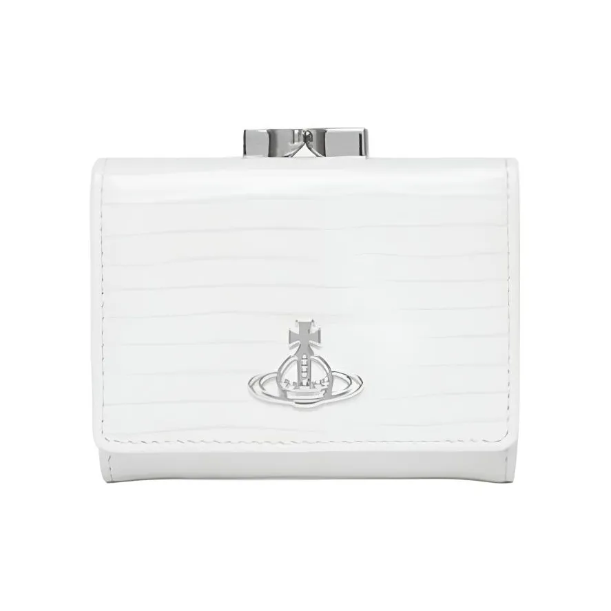 Vivienne Westwood Телячья кожа Кошелек Маленький Женский Белый