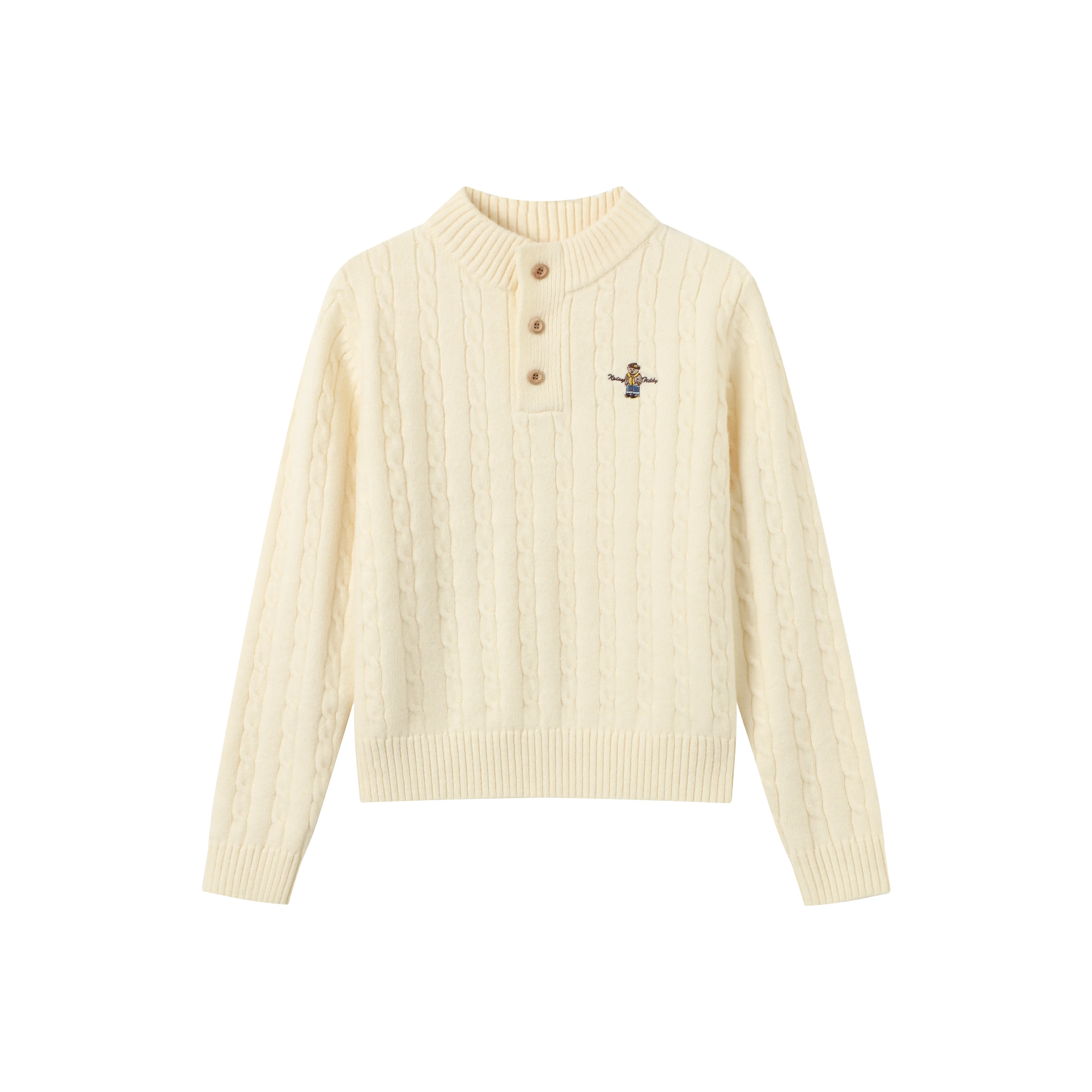 NOISY TEDDY Длинный рукав Свитер Женские