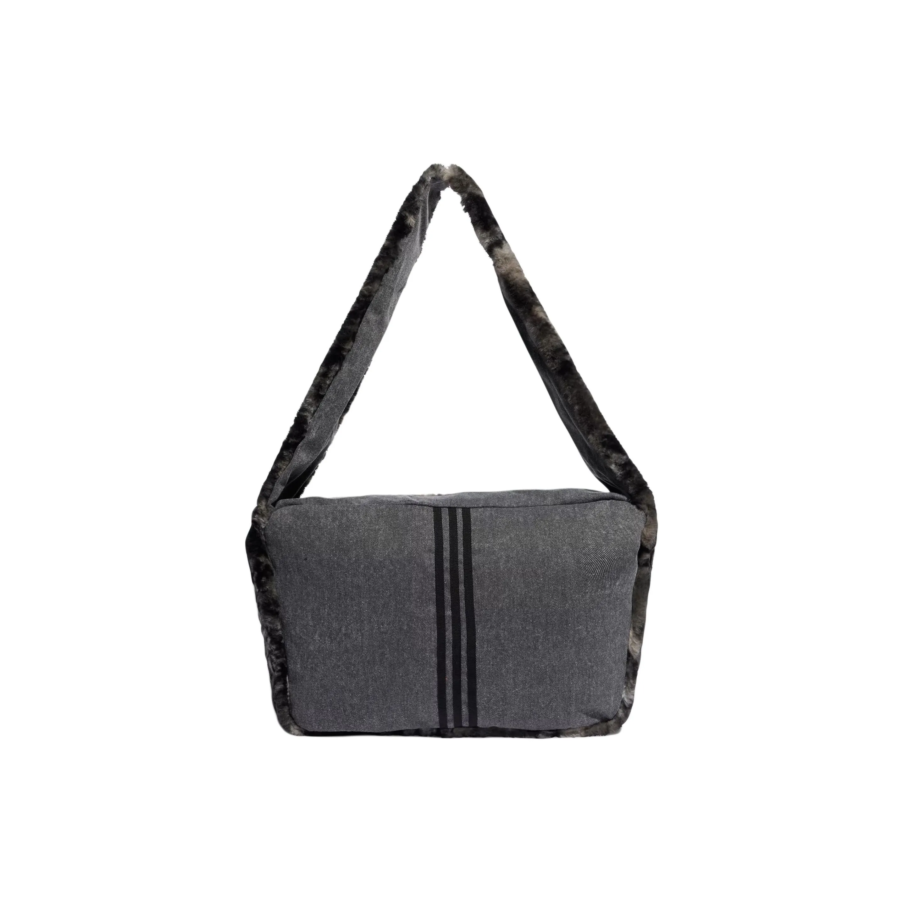 Y 3 Полиэстер Сумка через плечо сумка Обычная Унисекс Черная