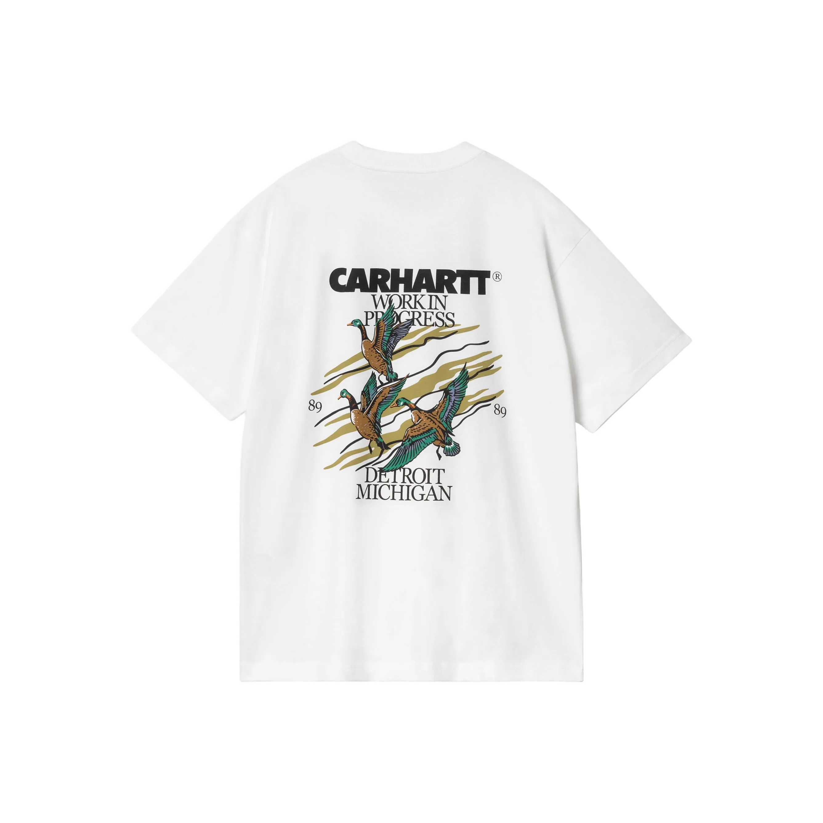 Carhartt WIP FW24 Белый Унисекс T-рубашки