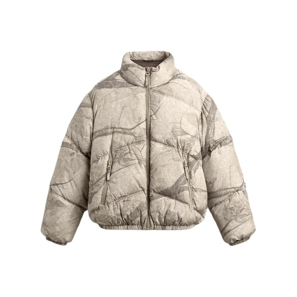 ZARA Принт Мужские Пуховики