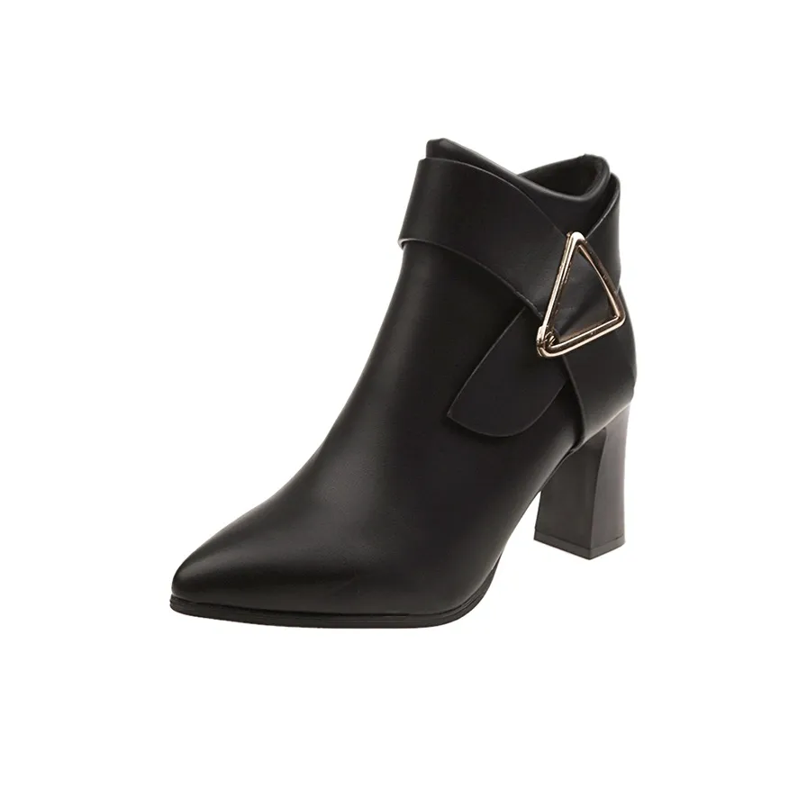 Wuji CHANEL Inspired Короткие FASHION BOOTS Женские