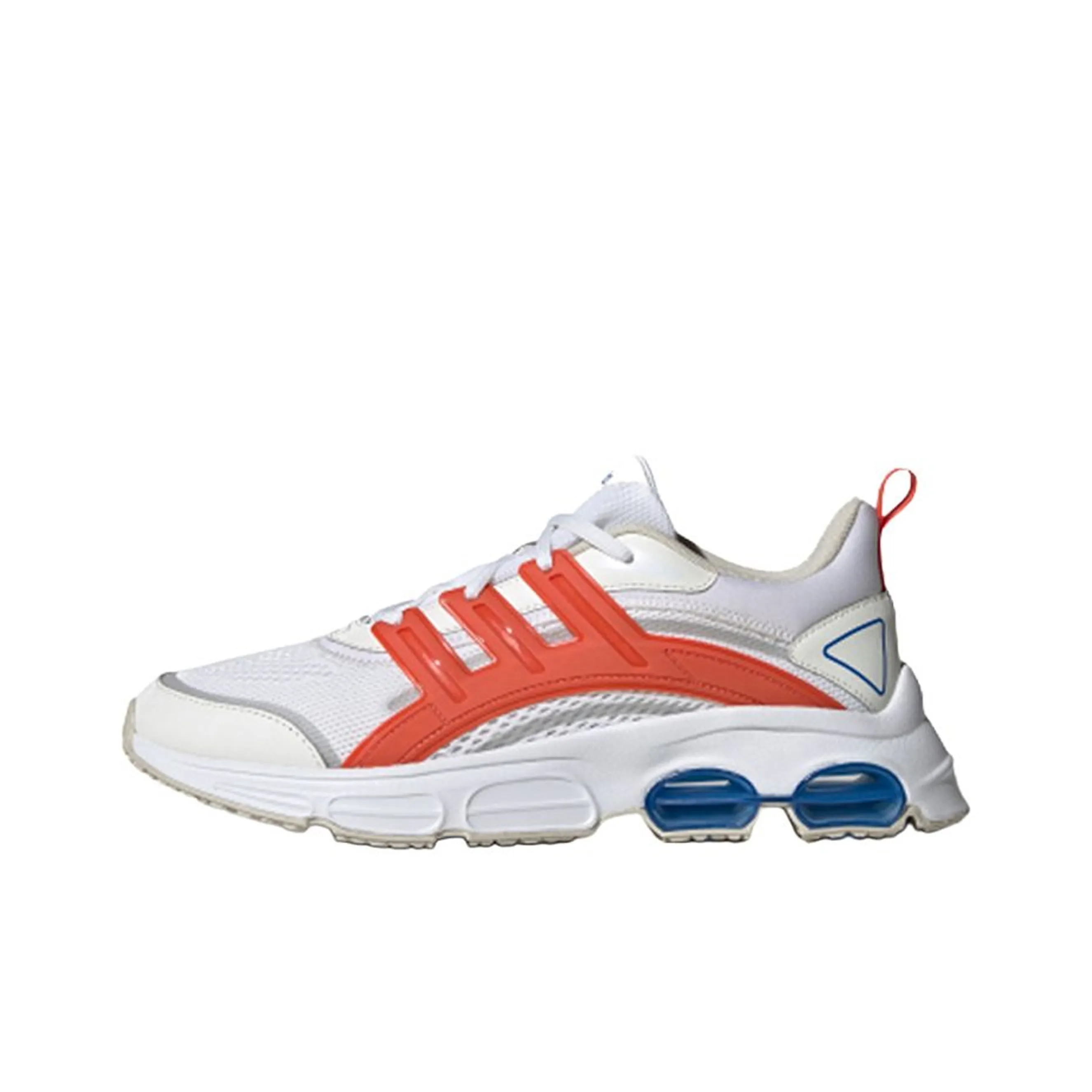 Adidas Neo Quadcube CC Амортизация Низкие Беговые Кроссовки Мужские Белые Оранжевые